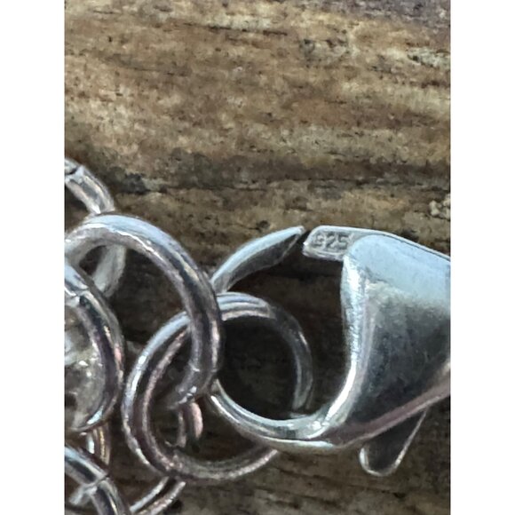 Sterling Silver Chain Maille Bracelet By B. Lang With Lobster Clasp 21.15g 7" - Picture 6 of 6